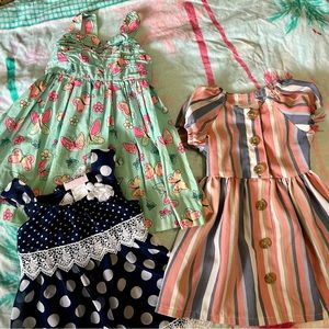 Baby girl dresses size 18 months.